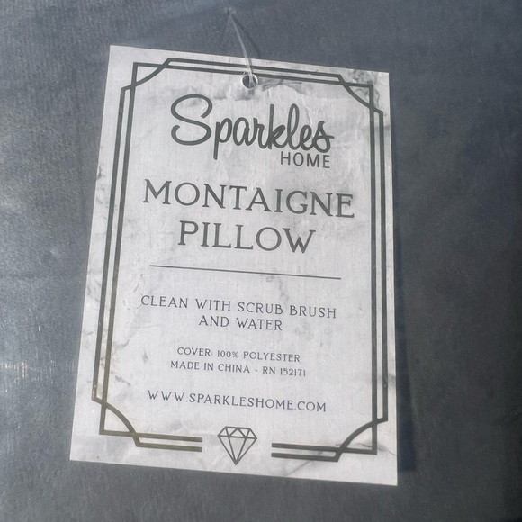 2 SPARKLES HOME BLING PILLOWS , NIB​​ - Picture 5 of 5